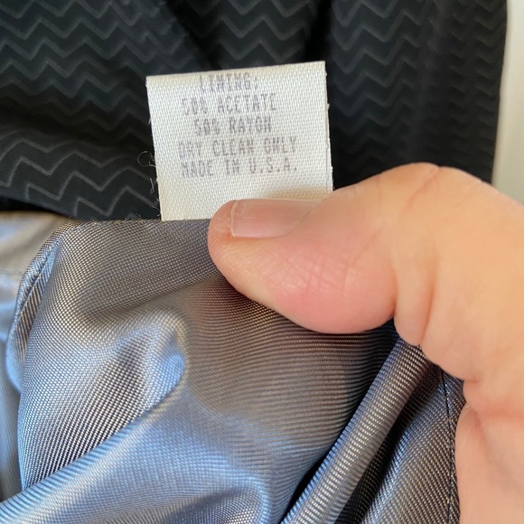 Zion New York Blazer Black Single Button Size 4 - Picture 8 of 8